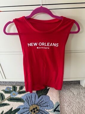 Pure Barre New Orleans tank top small